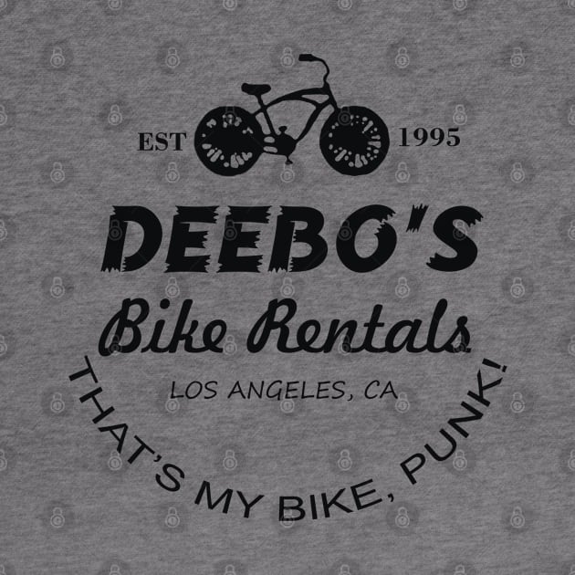 Deebos Bike Rentals That's My Bike, Punk by JoyoSpring